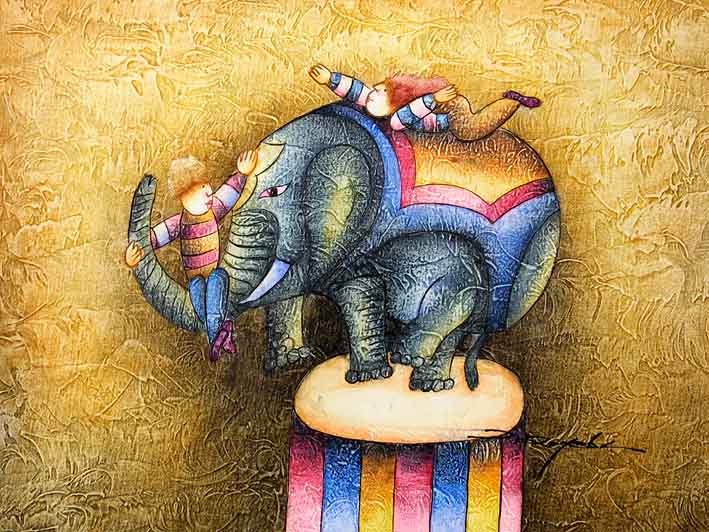 Circus Elephant