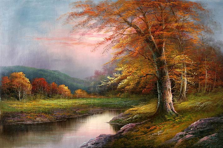 Lake by the Forest