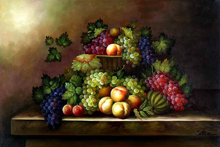 Classic Fruit Still Life