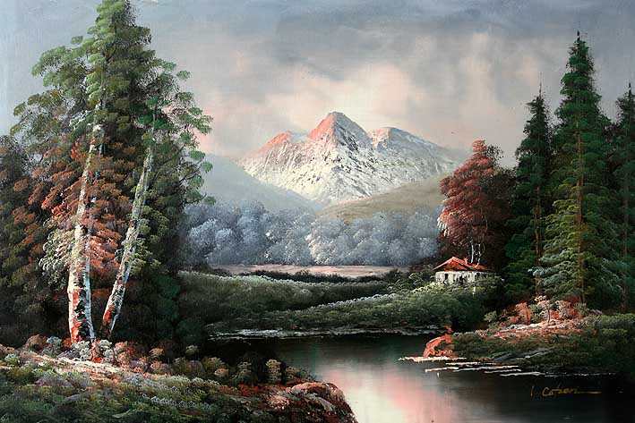 Classic Mountain Landscape