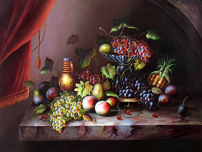 Classic Fruit Still Life