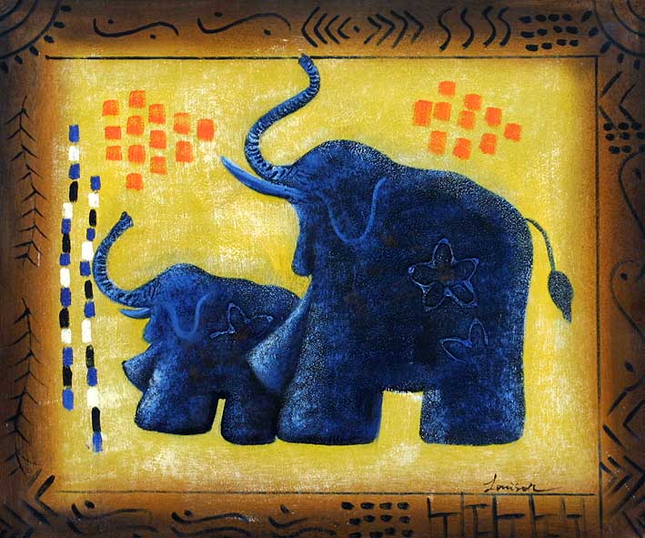 Blue Elephants