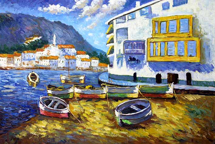 Small Boats On The Sandshore