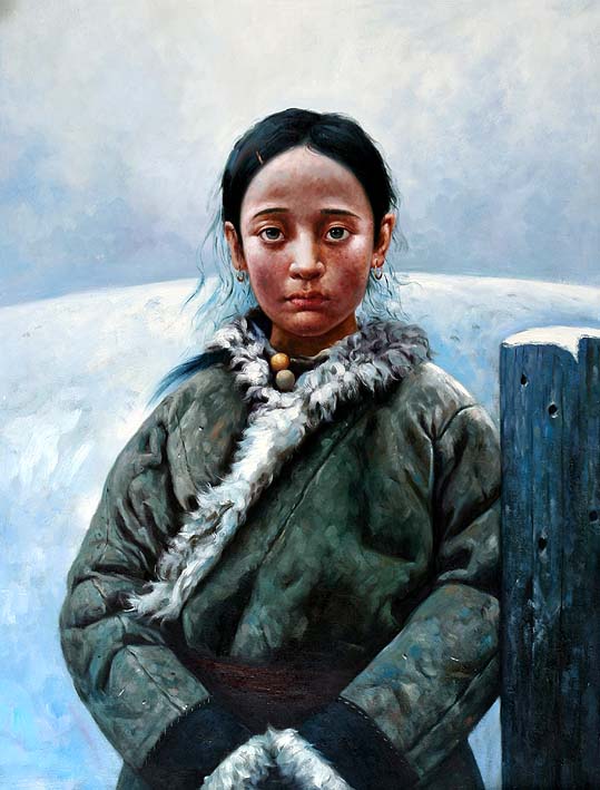 Tibetian Child, III