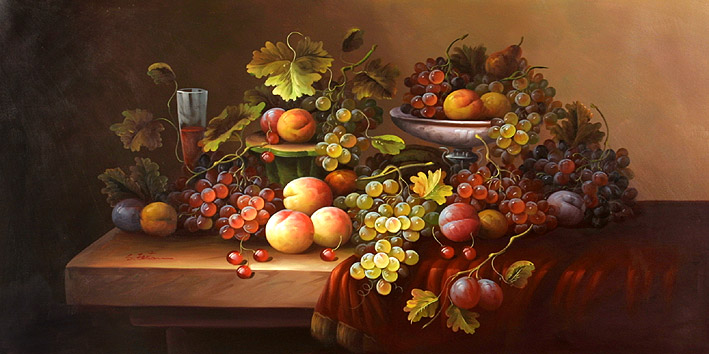 Classic Fruit Still Life