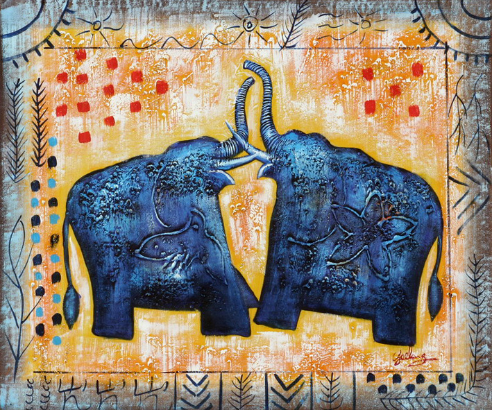 Blue Elephants