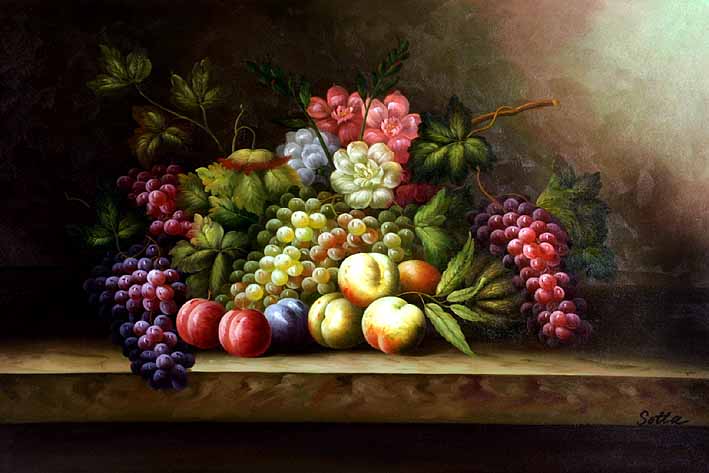 Classic Fruit Still Life