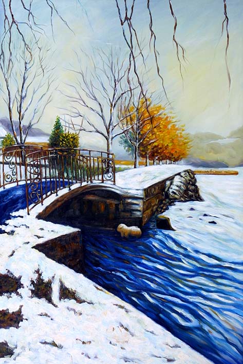 Bridge in Winter