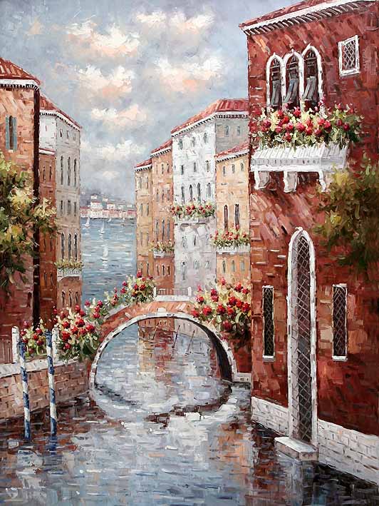 Canal of Red Roses