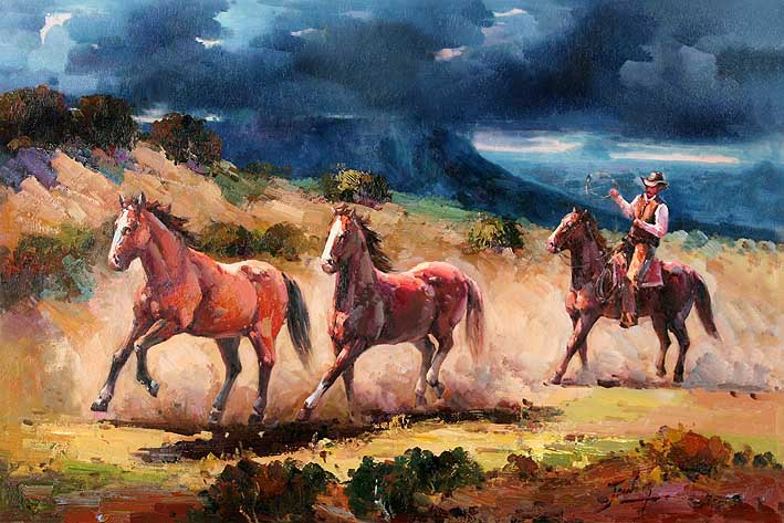 Galloping Horses