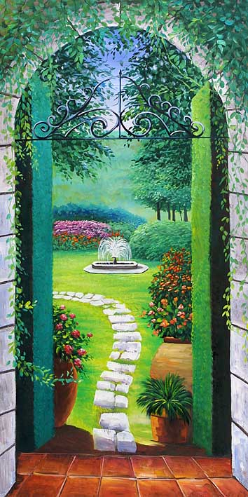 View Through the Gate, I