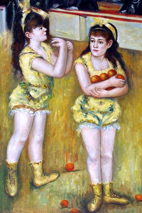 Two Little Circus Girls