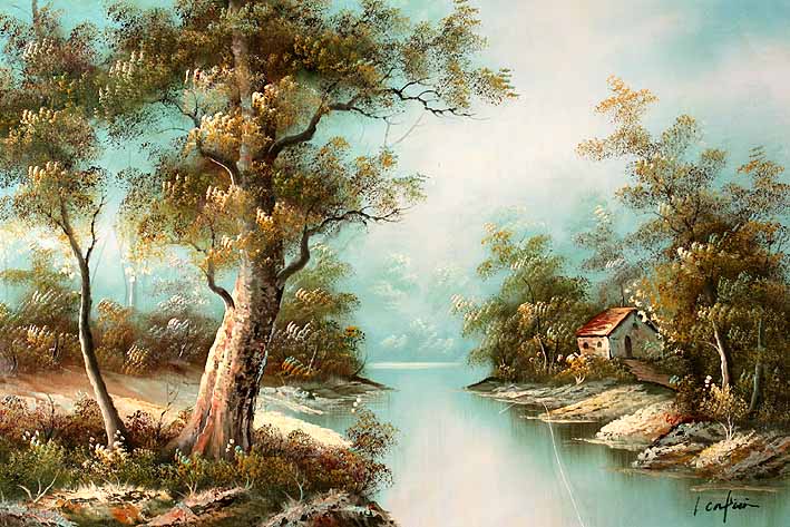 Classic Landscape of I. Cafieri
