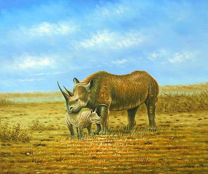 Mama & Baby Rhino