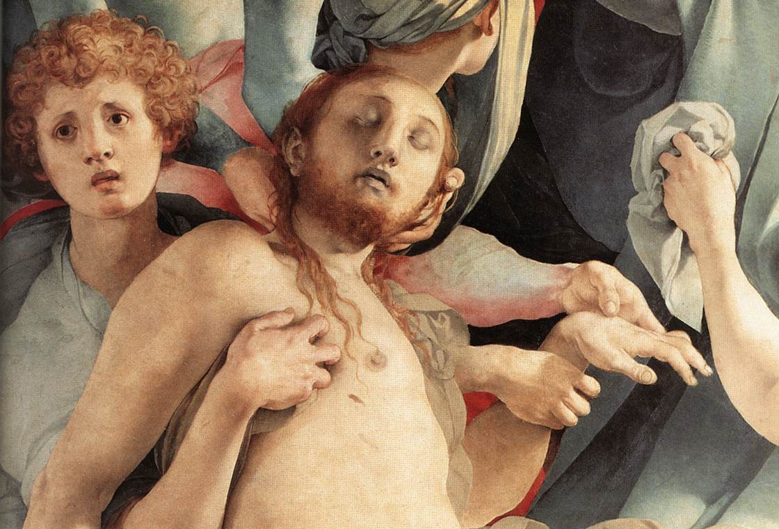 PONTORMO Jacopo Deposition (detail) 3