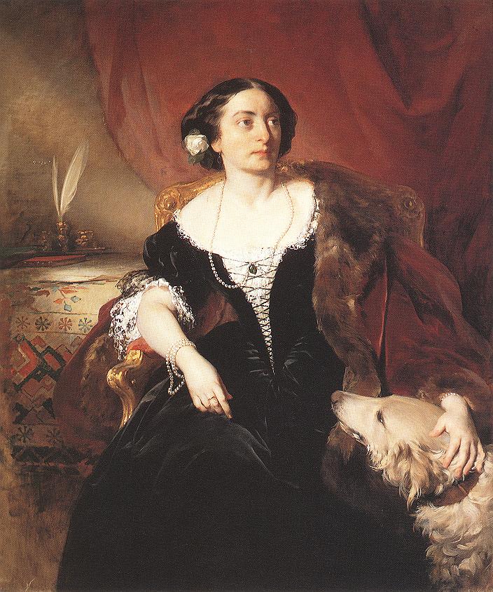 AMERLING Friedrich von Countess Nako