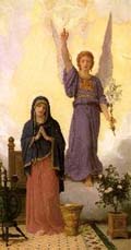 Adolphe-William Bouguereau The Annunciation