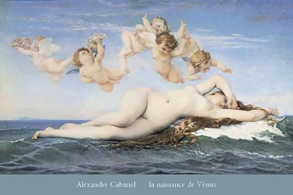 Alexandre Cabanel La Naissance De Venus