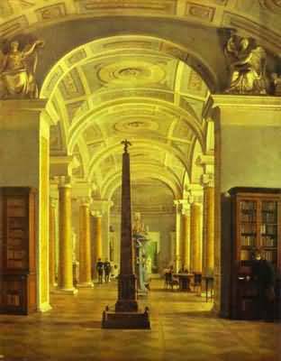 Alexey Tyranov View on the Hermitage Library