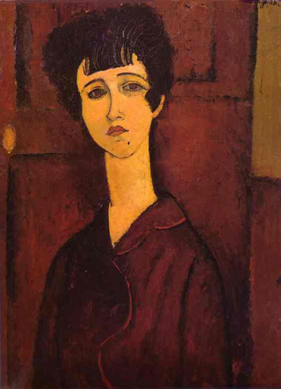 Amedeo Modigliani Portrait of a Girl Victoria