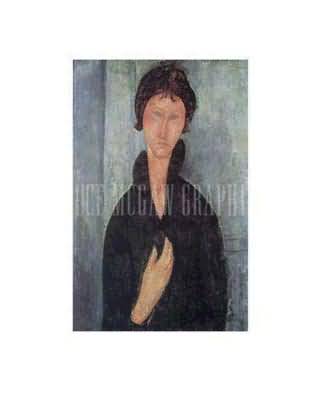 Amedeo Modigliani Woman with Blue Eyes