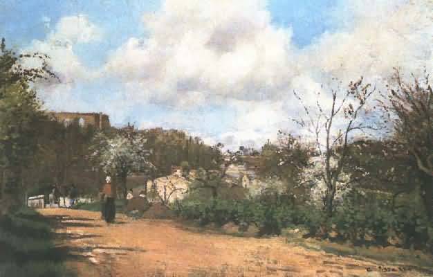 Camille Pissarro Pathway at Chou in March