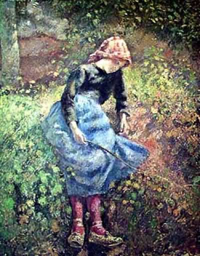 Camille Pissarro The Turkey Girl