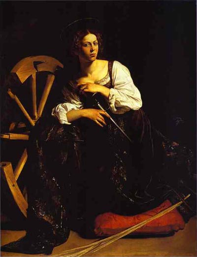 Caravaggio St. Catherine of Alexandria