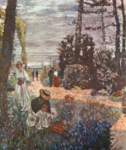 Edouard Vuillard Le Dejeuner a Villeneuve sur Yonne