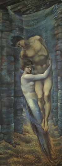 Edward Burne-Jones The Depths of the Sea