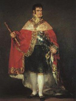 Francisco Goya Ferdinand VII in his Robes of State