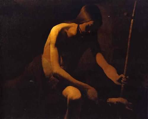 Georges de La Tour St John the Baptist in the Desert