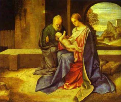 Giorgione The Holy Family