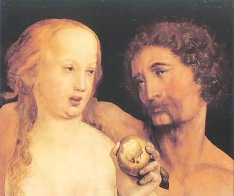 Hans Holbein the Younger Adam and Eve