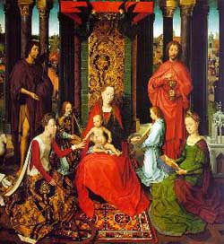 Hans Memling Triptych of Saints John