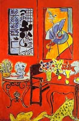 Henri Matisse Large Red Interior