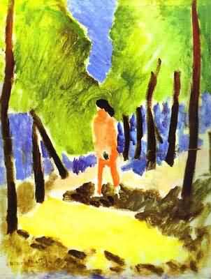 Henri Matisse Nude in Sunlit Landscape