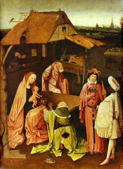 Hieronymous Bosch The Virgin and Child and the Three Magi