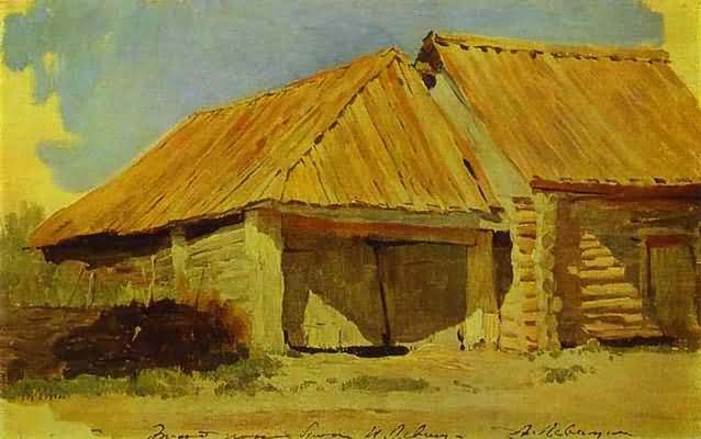 Isaac Levitan Barns