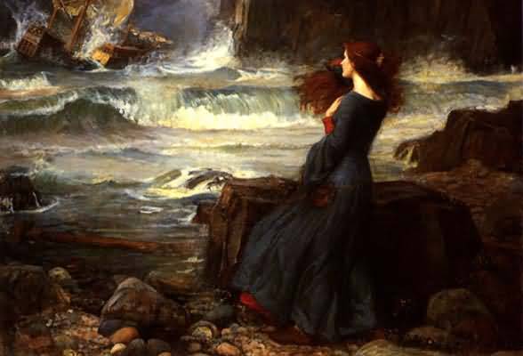 John William Waterhouse Miranda The Tempest