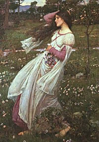 John William Waterhouse Windflowers