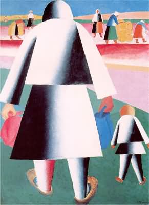 Kasimir Malevich To Harvest Martha and Vanka