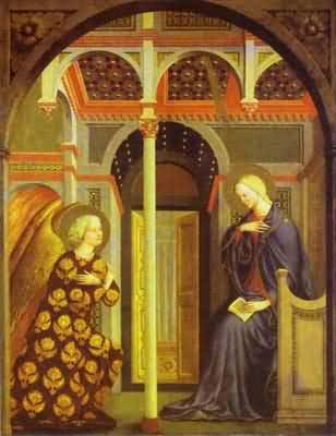 Masolino da Panicale The Annunciation