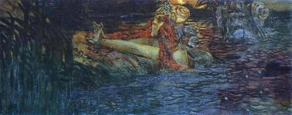 Mikhail Vrubel Parting of the Sea King and Princess Volkhova