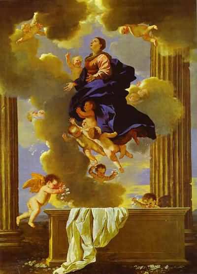 Nicolas Poussin The Assumption of the Virgin