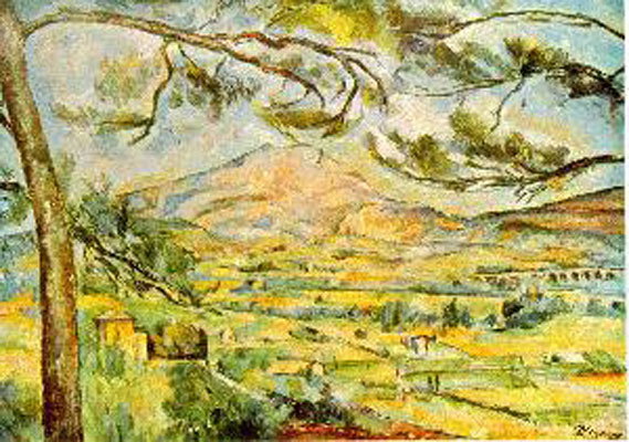 Paul Cezanne La Montagne Sainte Victorie