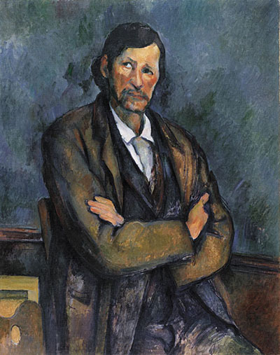 Paul Cezanne Man With Crossed Arms