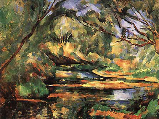 Paul Cezanne The Brook