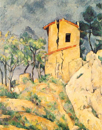 Paul Cezanne The House With Cracked Walls