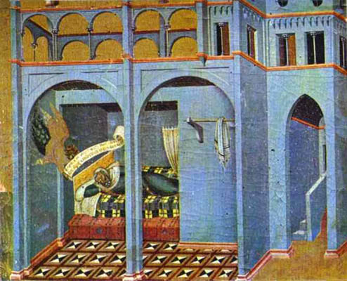 Pietro Lorenzetti Sobach s Dream